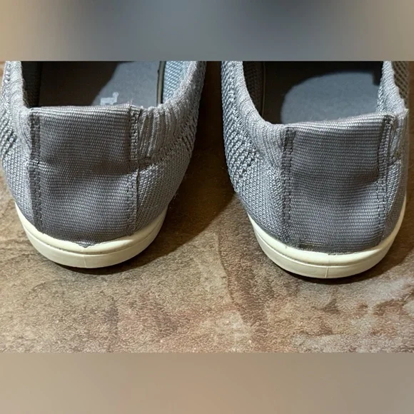 Soda Gray mesh knit Slip-on sneakers Shoes with Laces Casual Comfort Women’s 7.5 - Picture 4 of 5